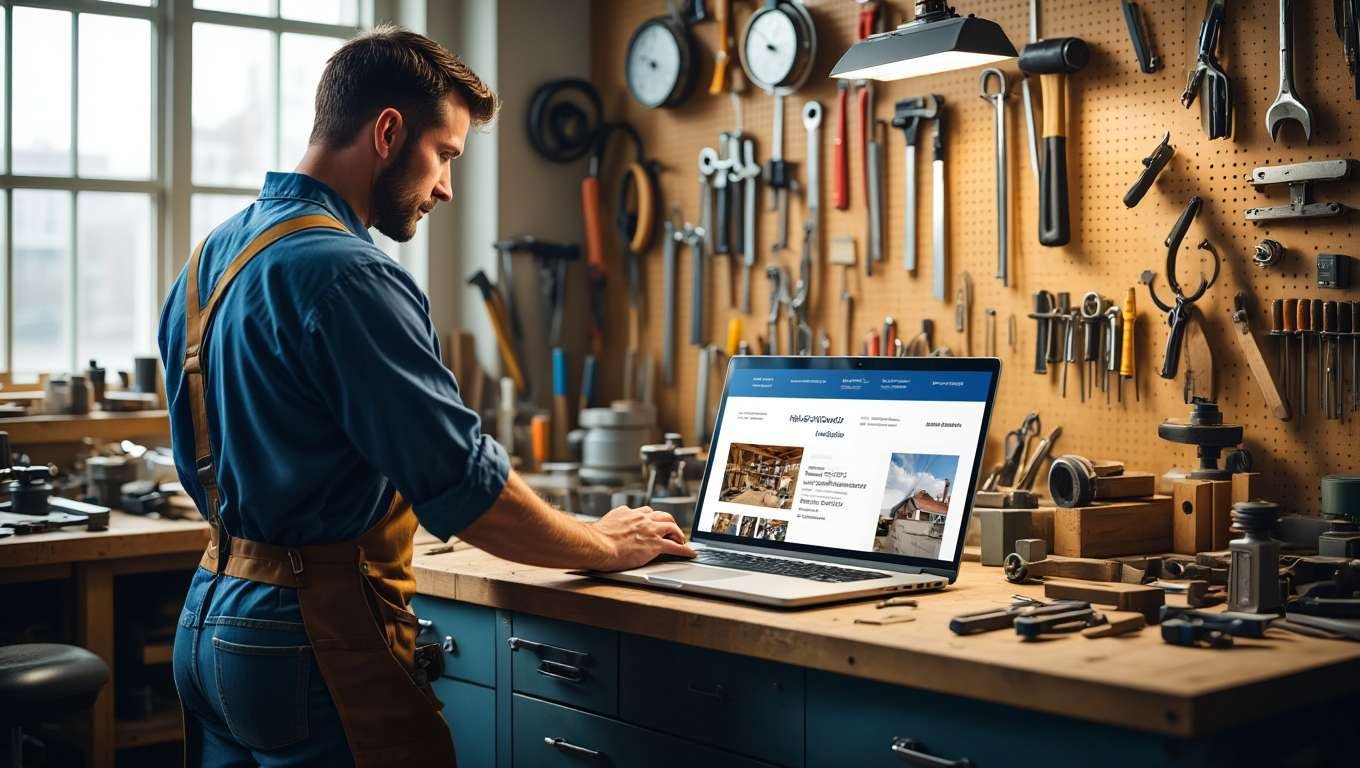 Quel intérêt d’avoir un site internet pour un artisan