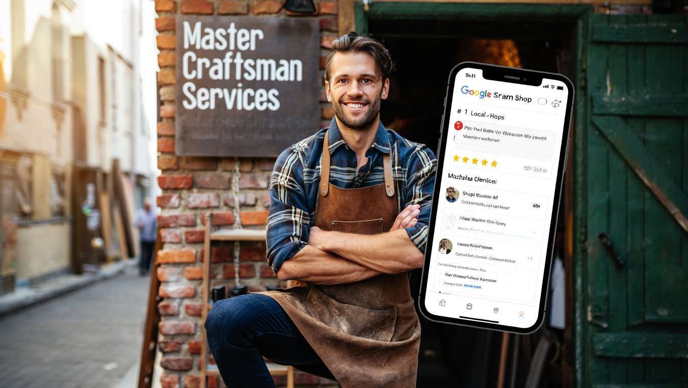 Vous voulez être premier sur Google Business pour un artisan afin d’attirer plus de clients locaux 